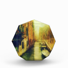 Bloque Para Fotos Pintura del Canal de Venecia Balcony