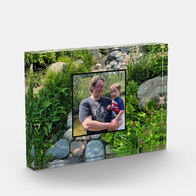 Bloque Para Fotos plantilla de fotografía de la ruta de la liga de l (Izquierda)