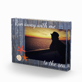 Bloque Para Fotos Plantilla de fotografía temática de playa