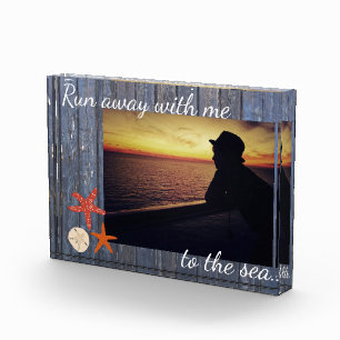 Bloque Para Fotos Plantilla de fotografía temática de playa