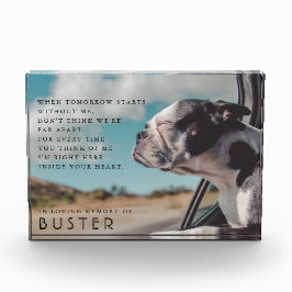 Bloque Para Fotos Poema fotográfico conmemorativo del mascota