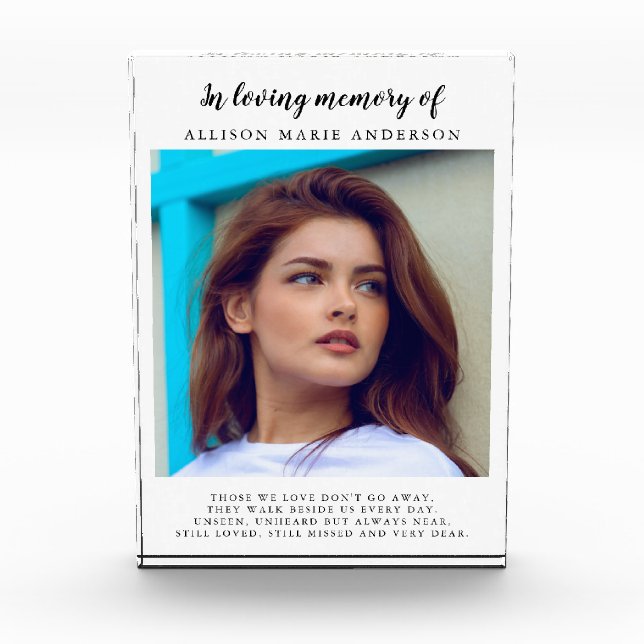 Bloque Para Fotos Poema fotográfico de amor por la memoria (Anverso)