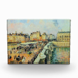 Bloque Para Fotos Pont Neuf, Tarde, Sunlight Camille Pissarro