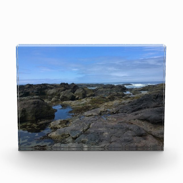 Bloque Para Fotos Pools de marea en Bob Creek, OR (Anverso)