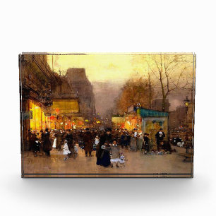 Bloque Para Fotos Porte Saint Martin, Navidades, París,