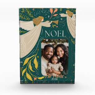 Bloque Para Fotos Postales de vacaciones de Noel Verde 2