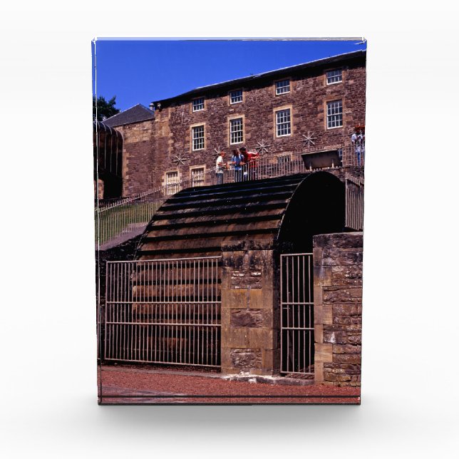 Bloque Para Fotos Poster de postales de la nueva Lanark Scotland (Anverso)