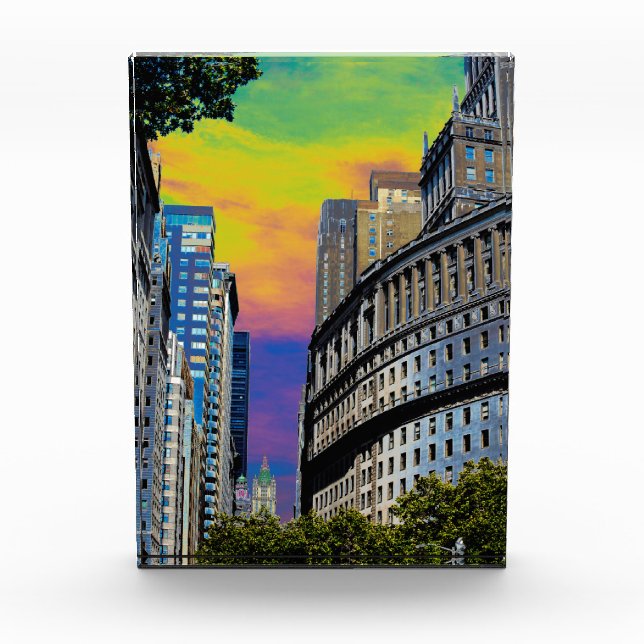 Bloque Para Fotos Poster de Standard Oil Building New York City USA (Anverso)