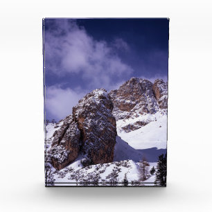 Bloque Para Fotos Poster de tarjetas de vacaciones de invierno Corti