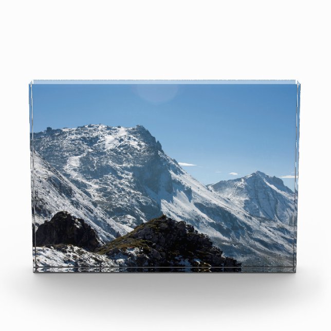 Bloque Para Fotos Poster de tarjetas de vacaciones de Snow Davos Sui (Anverso)