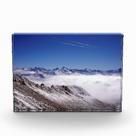 Bloque Para Fotos Poster de tarjetas de vacaciones de Snow Davos Sui