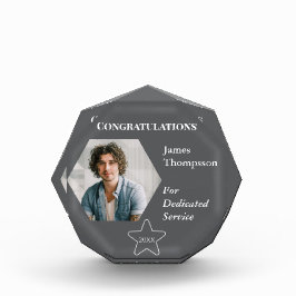 Bloque Para Fotos Premio a la Apreciación del Servicio Militar Keeps