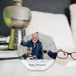 Bloque Para Fotos Premio Keepsake de fotografía de retiro