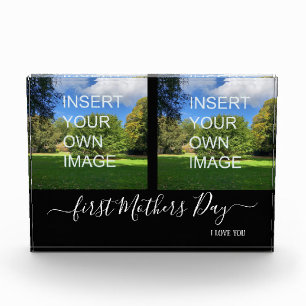 Bloque Para Fotos Primer Día de la Madre dos tipografía fotográfica