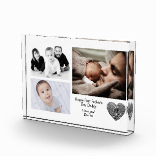 Bloque Para Fotos Primer Día de los Padres Te Ama Papi Bloqueo de fo