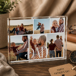 Bloque Para Fotos Primer Día del Padre Papá
