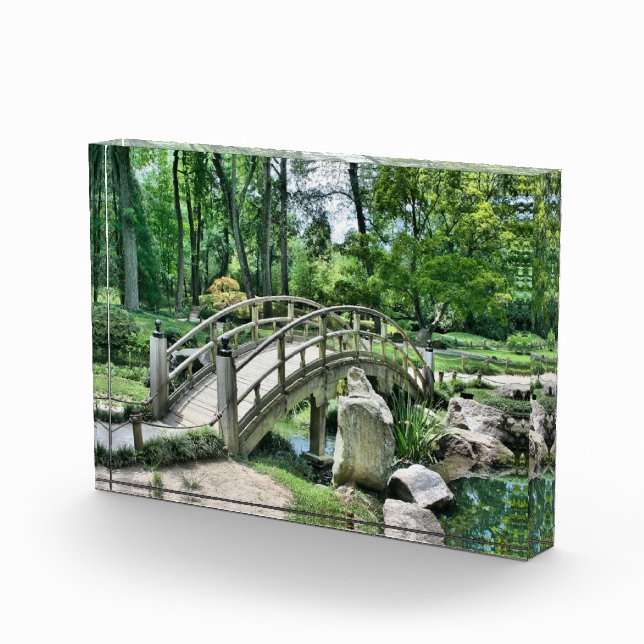 Bloque Para Fotos Puente de arco japonés (Derecha)