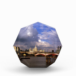 Bloque Para Fotos Puente de Blackfriars y Catedral de San Pablo