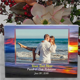 Bloque Para Fotos Puerto Sunset de amor 1739