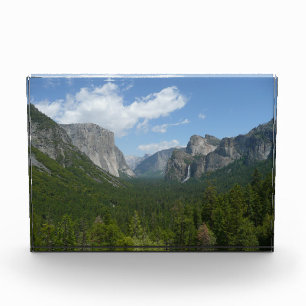 Bloque Para Fotos Punto de Inspiración en el Parque Nacional Yosemit