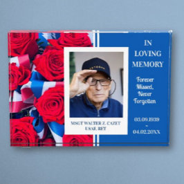 Bloque Para Fotos Querido Veterano de Memoria/Amado