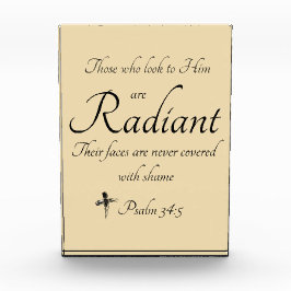 Bloque Para Fotos Radiante en él