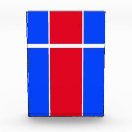 Bloque Para Fotos Rayas de Carreras del panel dividido azul blanco r