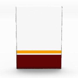 Bloque Para Fotos Rayas de Carreras Rojas Profundas Naranja Moderno 