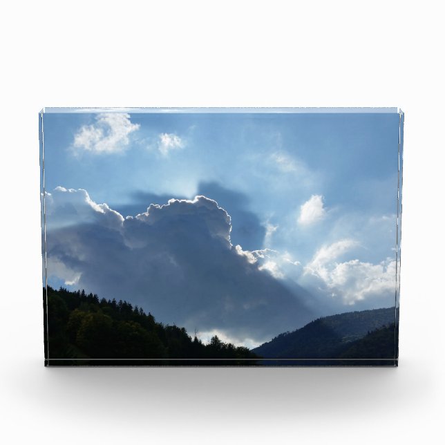 Bloque Para Fotos rayos y nubes (Anverso)
