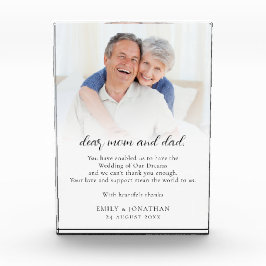 Bloque Para Fotos Recién Matados Gracias Al Boda De Padres