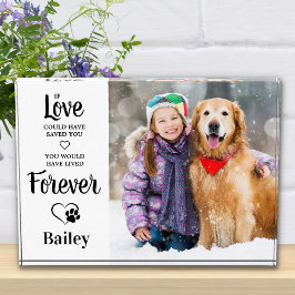 Bloque Para Fotos Recuerdo de la pérdida de los Mascotas de la Perla