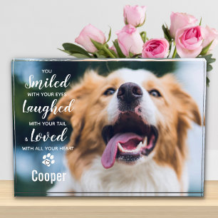 Bloque Para Fotos Recuerdo del perro Mascota Pérdida Mascota Keepsak