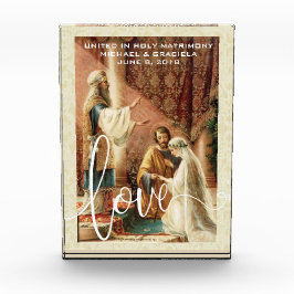 BLOQUE PARA FOTOS RECUERDO RELIGIOSO DE MARIA JOSÉ DE LA BODA