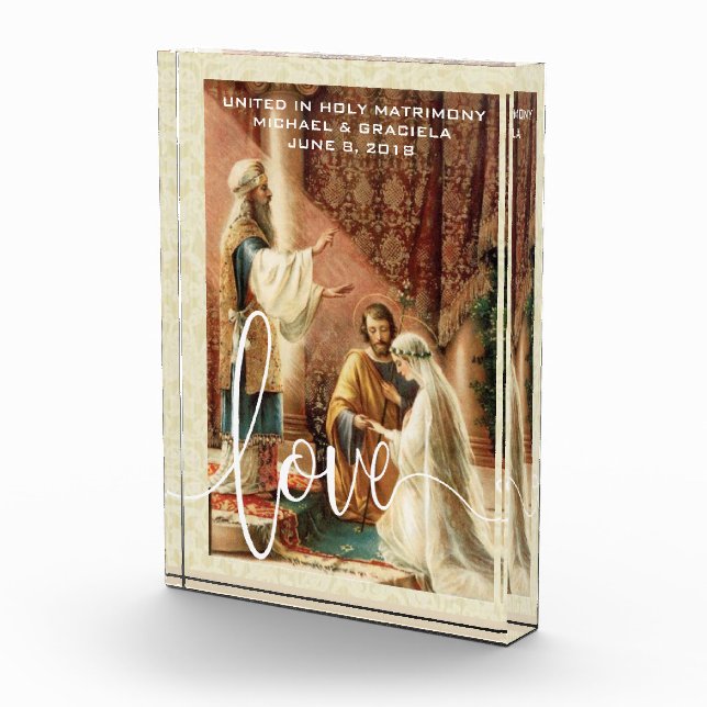 BLOQUE PARA FOTOS RECUERDO RELIGIOSO DE MARIA JOSÉ DE LA BODA (Derecha)