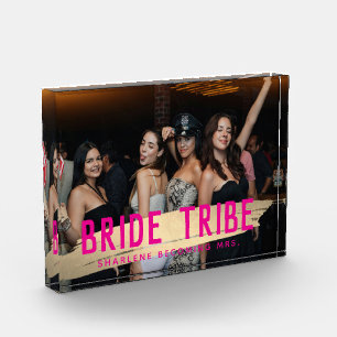 Bloque Para Fotos Regalo de Damas de Honor Chic Moderno Tribu de la