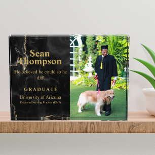Bloque Para Fotos Regalo De Graduación Personalizado Para Hijo O Nie