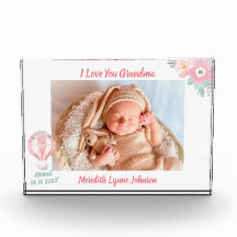 Regalo para la abuela recién nacida