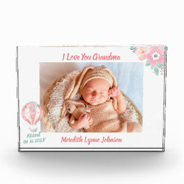 Bloque Para Fotos Regalo para la abuela recién nacida