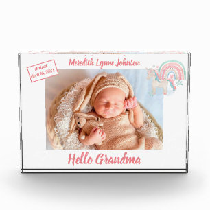 Bloque Para Fotos Regalo para la abuela recién nacida