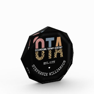 Bloque Para Fotos Regalos de personalizado OTA de Auxiliar de Terapi