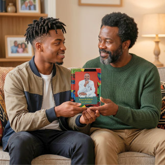 Bloque Para Fotos Regalos Tribales para Hombres Negros Afroamericano