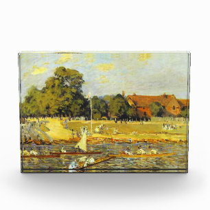 Bloque Para Fotos Regatta en Hampton Court Alfred Sisley Poster
