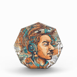 Bloque Para Fotos Reina del Boho Afro - Artista colorido