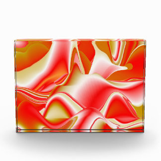 Bloque Para Fotos Resumen de amor y oro en 3D Rainbowart