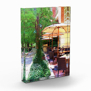 Bloque Para Fotos Riverwalk Cafe Acrylic Block