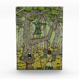 Bloque Para Fotos Robin Hood en el bosque de Sherwood