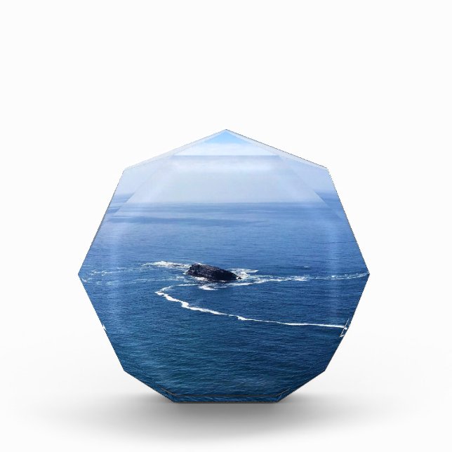 Bloque Para Fotos Roca Otter, Cabo Foulweather, Newport, Oregón (Anverso)