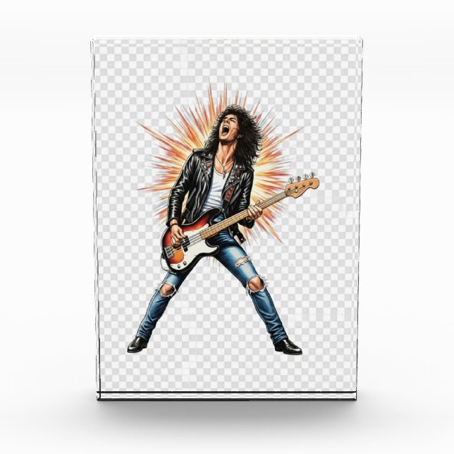 Bloque Para Fotos Rock photo block (Anverso)