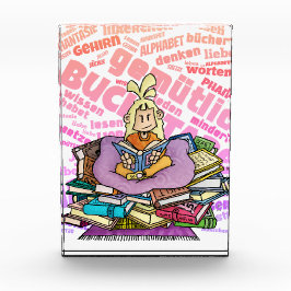 Bloque Para Fotos Rona - Bücherwurm /