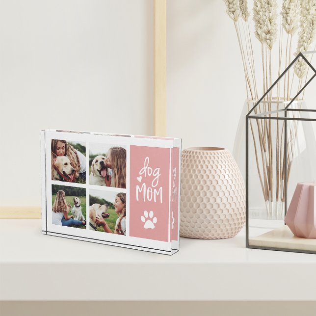 Bloque Para Fotos Rosa | Collage de Papeleo de Perro Mom (Subido por el creador)